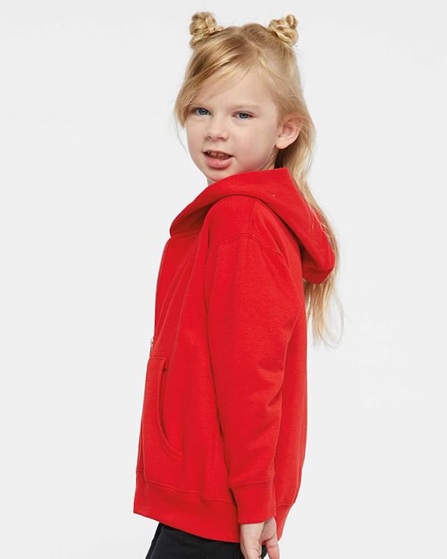 Toddler Full-Zip Fleece Hooded Sweatshirt