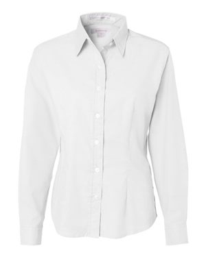 Women's Long Sleeve Stain Resistant Oxford Shirt