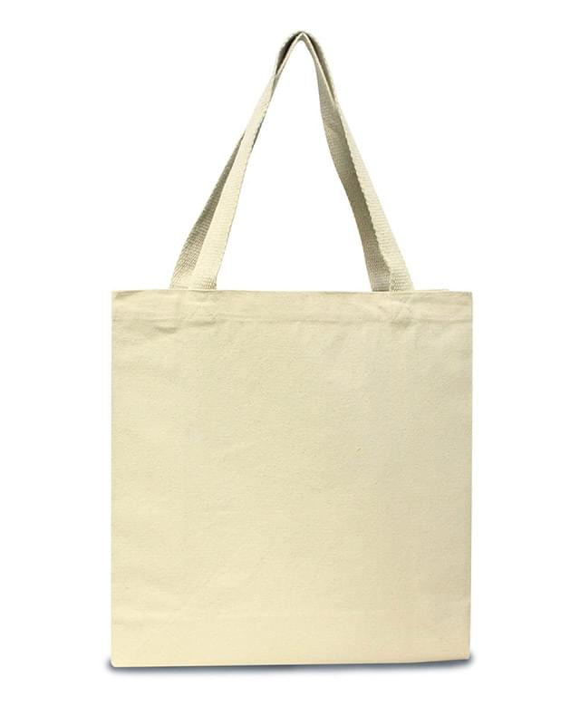 12 Ounce Gusseted Cotton Canvas Tote