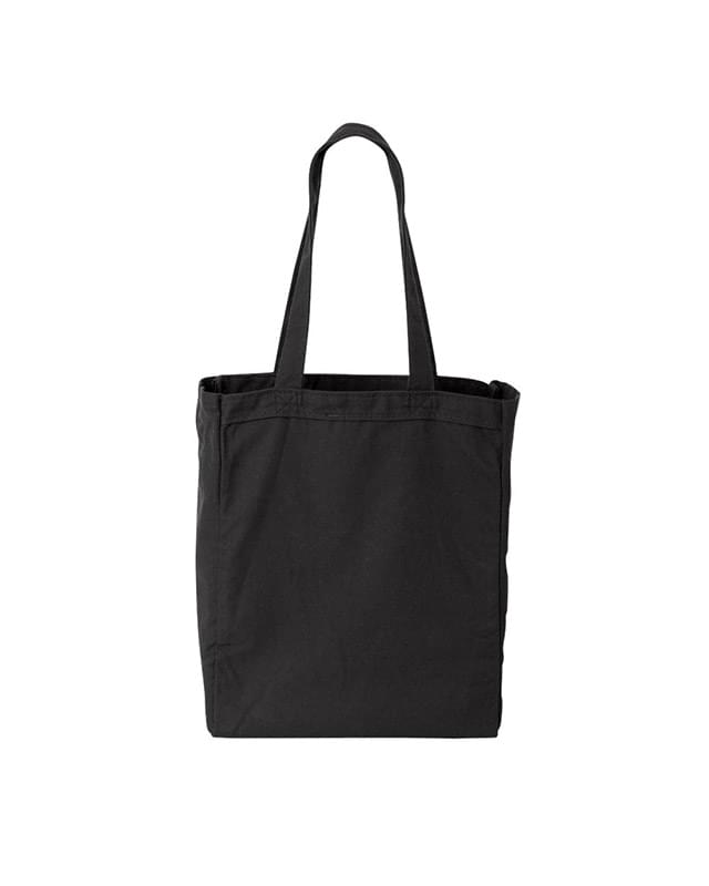 10 Ounce Gusseted Cotton Canvas Tote