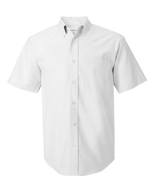 Short Sleeve Stain Resistant Oxford Shirt