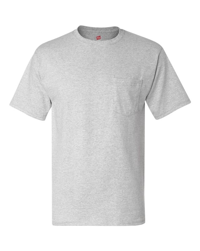 Tagless T-Shirt with a Pocket