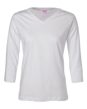 Women's 3/4 Sleeve Premium Jersey Tee