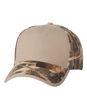 Solid Front Camouflage Cap