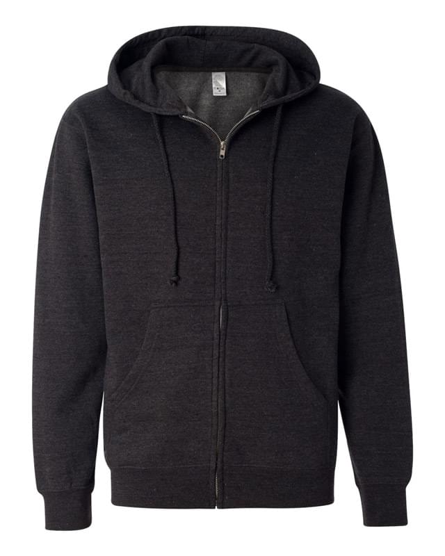 Independent Trading Co.® Custom Midweight Full-Zip Hoodie Sweatshirt 