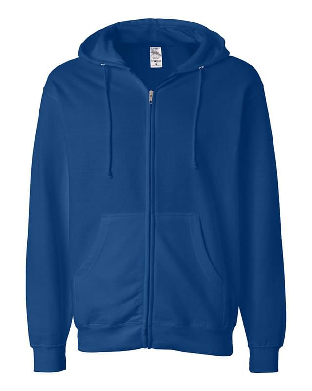 Independent Trading Co.® Custom Midweight Full-Zip Hoodie Sweatshirt ...