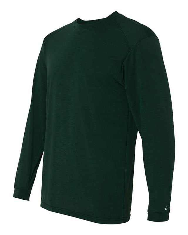 B-Tech Cotton-Feel Long Sleeve T-Shirt