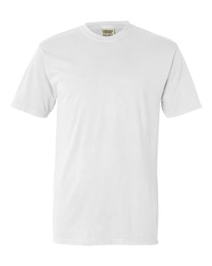 Garment Dyed Lightweight Ringspun Short Sleeve T-Shirt