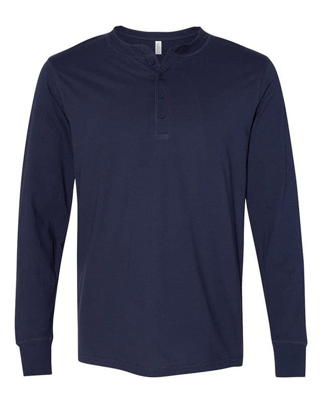 Long Sleeve Jersey Henley