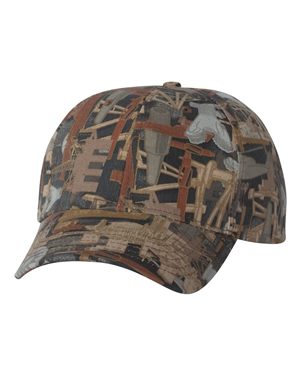 Structured Oilfield Camo Cap