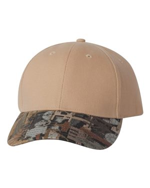 Solid Crown with Oilfield Camo Cap