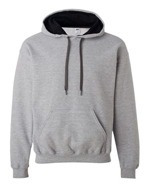 Heavy Blend Hooded Sweatshirt with Contrast Color Lining