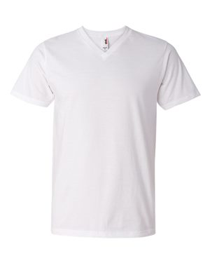 Lightweight Ringspun V-Neck T-Shirt