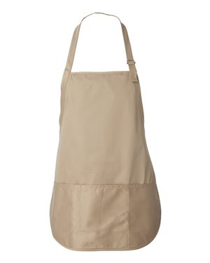 Adjustable Neck Strap Three Pocket Apron