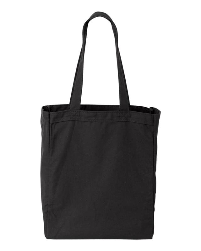 10 Ounce Gusseted Cotton Canvas Tote