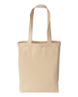 10 Ounce Gusseted Cotton Canvas Tote
