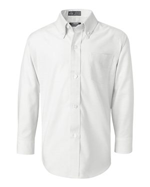 Boys' Long Sleeve Oxford Shirt