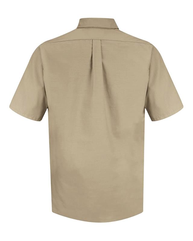 Poplin Short Sleeve Dress Shirt