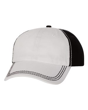 Heavy Stitch Washed Chino Twill Cap