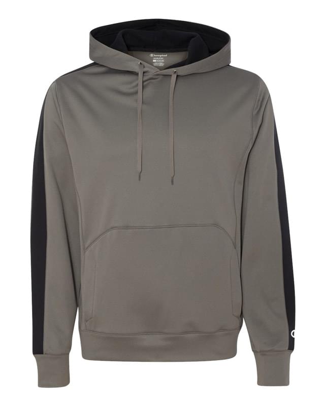 Colorblocked Performance Hooded Pullover Sweatshirt