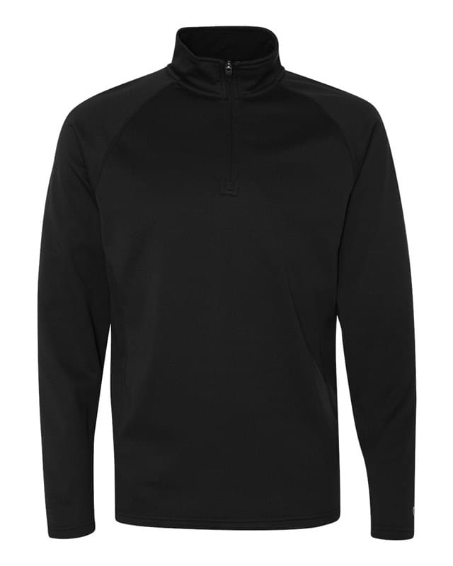 Colorblocked Performance Quarter-Zip Sweatshirt