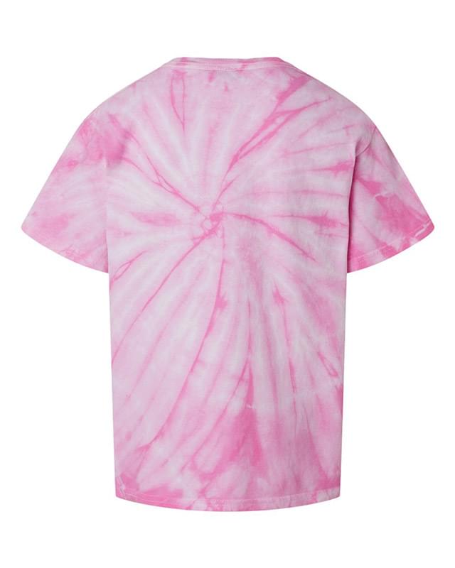 Youth Cyclone Vat-Dyed Pinwheel Short Sleeve T-Shirt