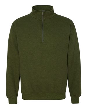 Heavy Blend Quarter-Zip Cadet Collar Sweatshirt