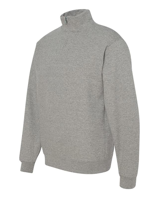 JERZEES® NuBlend® Custom Quarter-Zip Cadet Collar Sweatshirt