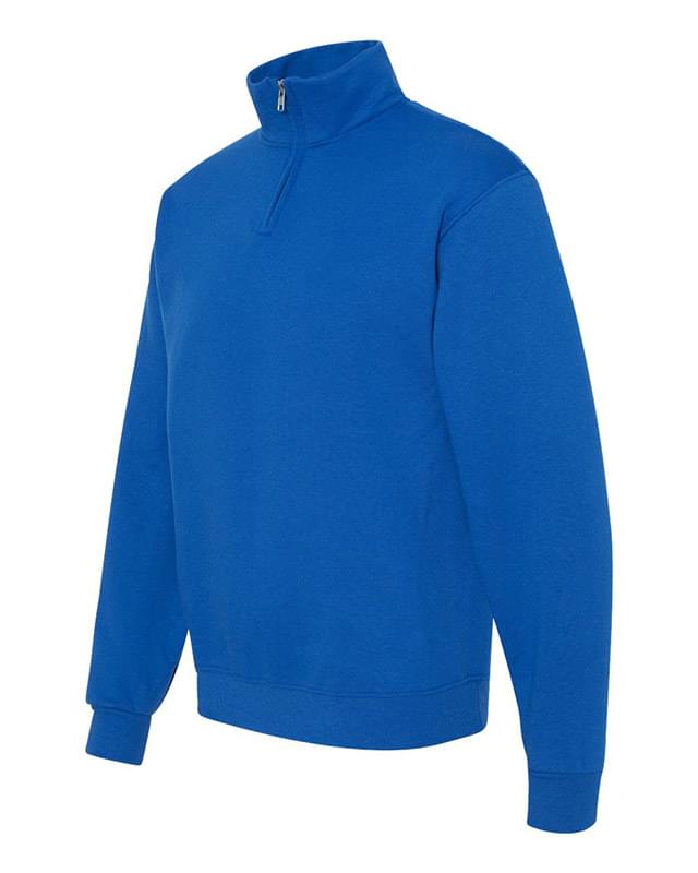 Nublend® Quarter-Zip Cadet Collar Sweatshirt