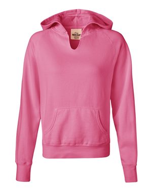 Women's Garment Dyed Ringspun Hooded Pullover