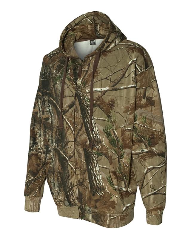 Adult Realtree® Camo Zip Fleece Hoodie Custom | Camouflage Apparel - iPromo