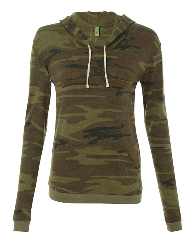 Women's Eco-Jersey Classic Hooded Pullover T-Shirt