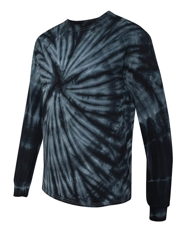 Cyclone Vat-Dyed Pinwheel Long Sleeve T-Shirt