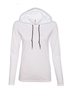 Women's Lightweight Long Sleeve Hooded T-Shirt