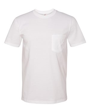 Midweight Short Sleeve T-Shirt With a Pocket