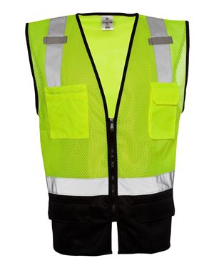 Class 2 Black Bottom Vest