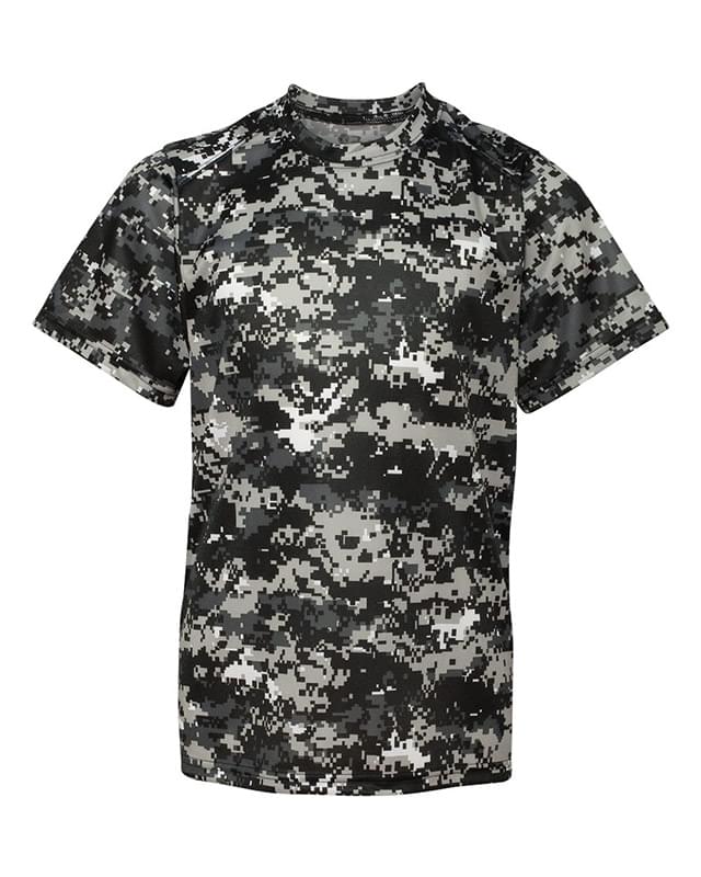 Digital Camo Youth Short Sleeve T-Shirt