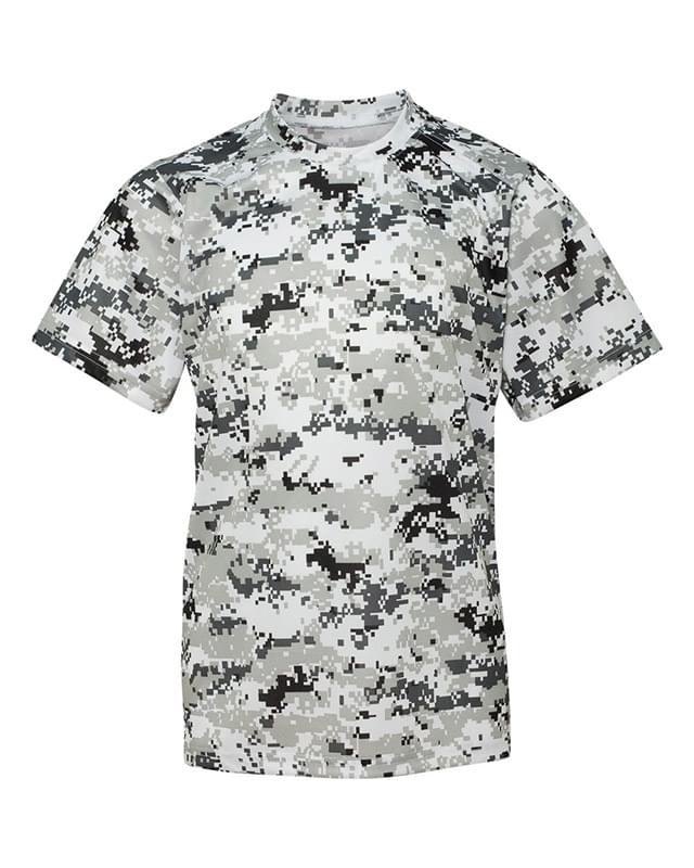 Digital Camo Youth Short Sleeve T-Shirt