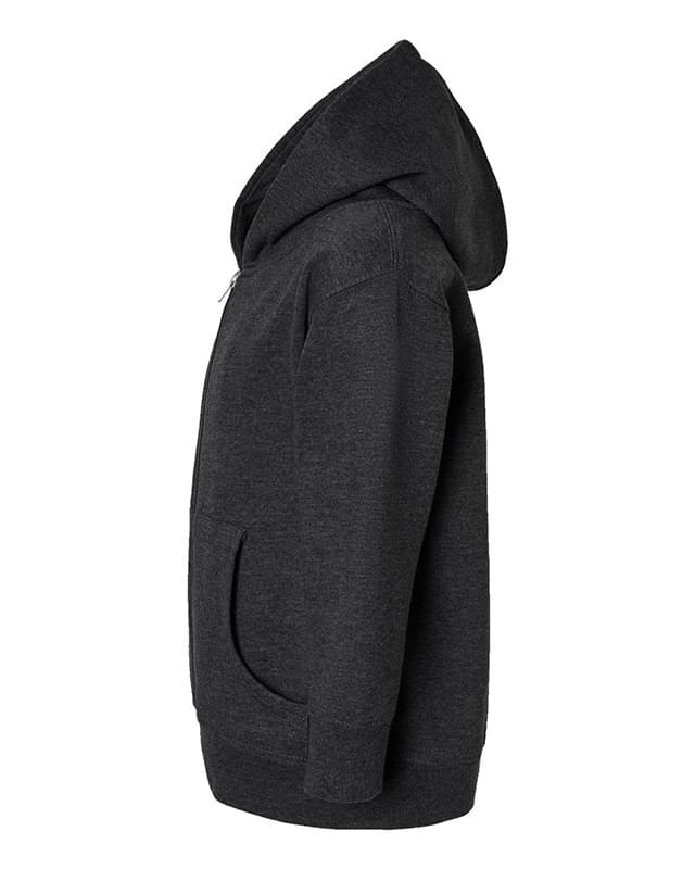 Toddler Full-Zip Fleece Hooded Sweatshirt