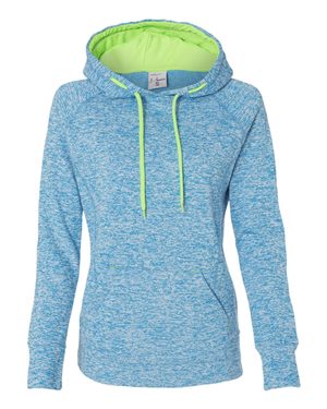 Women's Cosmic Fleece Contrast Hooded Pullover Sweatshirt