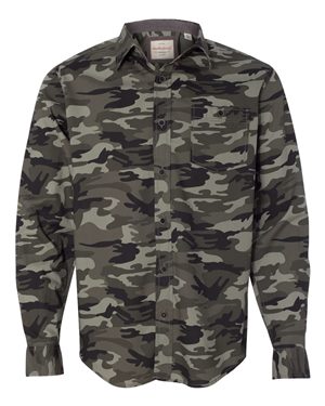 Vintage Camo Long Sleeve Shirt