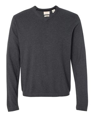 Vintage Cotton Cashmere V-Neck Sweater