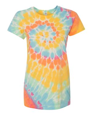 Women's 30s Ringspun Multi Pinwheel Tee