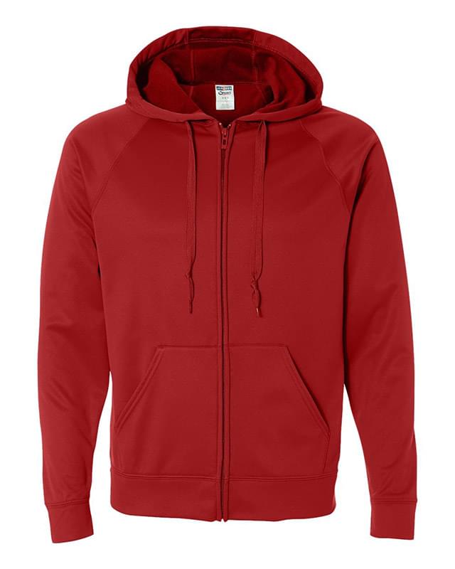 Dri-Power Sport Hooded Full-Zip Sweatshirt