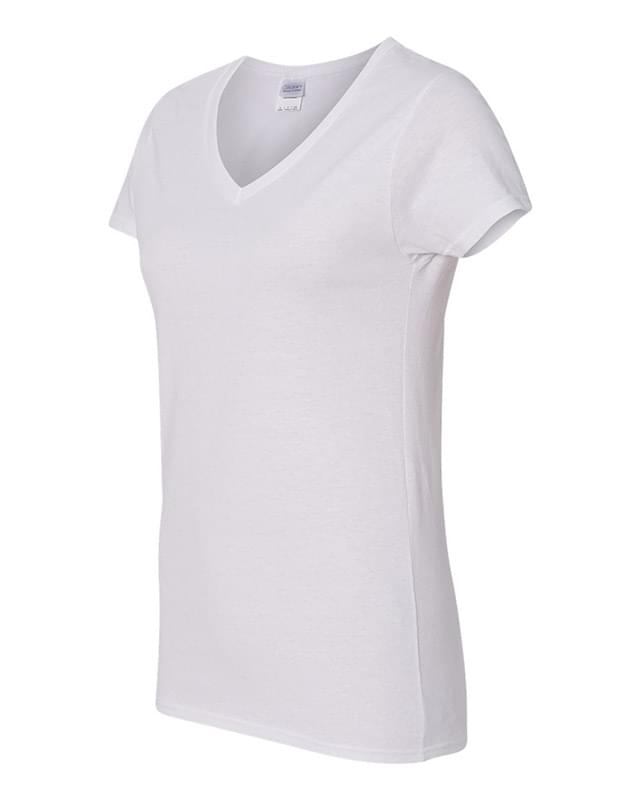 Heavy Cotton Women's V-Neck T-Shirt