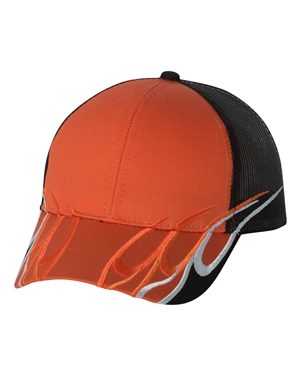 Flame Trucker Cap