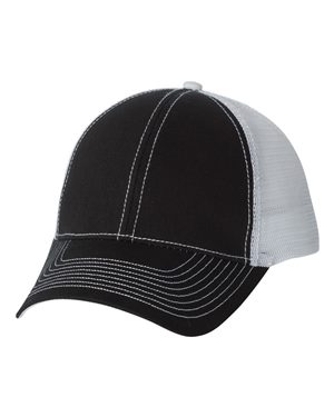 Contrast Stitch Trucker Cap