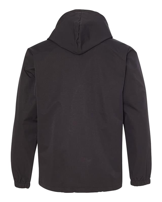 Hooded Water Resistant Windbreaker Jacket