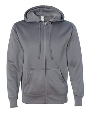 Poly-Tech Hooded Full-Zip Sweatshirt