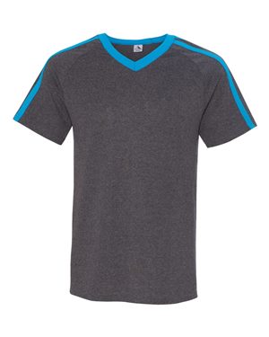 Get Rowdy Shoulder Stripe T-Shirt